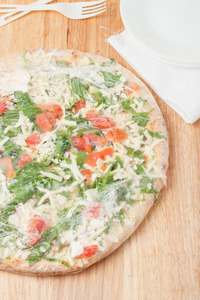 Frozen pizza